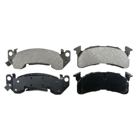 Wagner Brakes Semi-Met Disc Pad Set, Zx153 ZX153